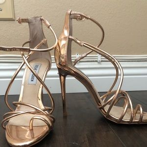 Gold Steve Madden heels